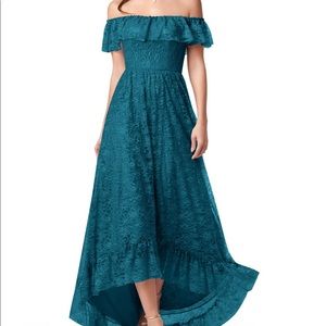 Azazie Lyra Ink Blue Size A14